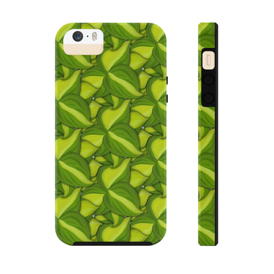 Philodendron Brasil Phone Case, Phone Case, Printify, Accessories, Glossy, iPhone Cases, Matte, Phone accessory, Phone Cases, Samsung Cases, Laura Christine Photography & Design, laurachristinedesign.com