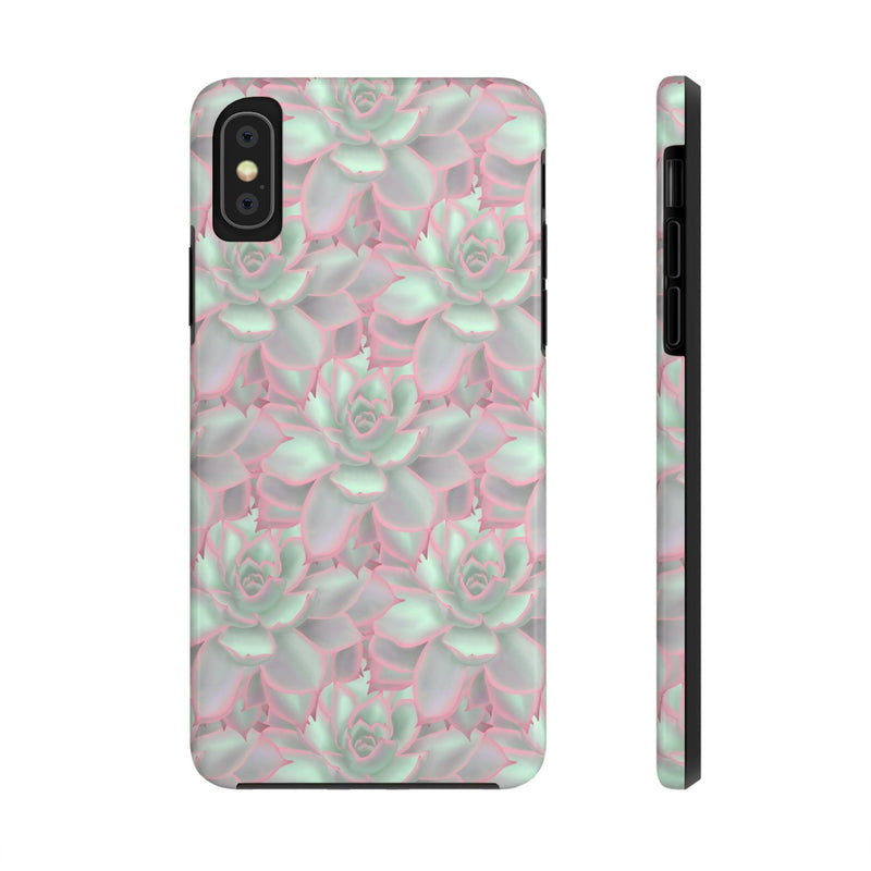 Echeveria Violet Queen Succulent Phone Case, Phone Case, Printify, Accessories, Glossy, iPhone Cases, Matte, Phone accessory, Phone Cases, Samsung Cases, Laura Christine Photography & Design, laurachristinedesign.com