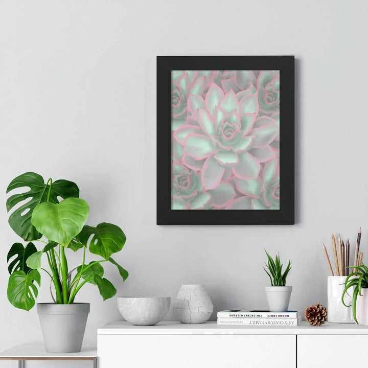 Echeveria Violet Queen Succulent Framed Print, Poster, Laura Christine Photography & Design, Framed, Home & Living, Indoor, Paper, Posters, Laura Christine Photography & Design, laurachristinedesign.com