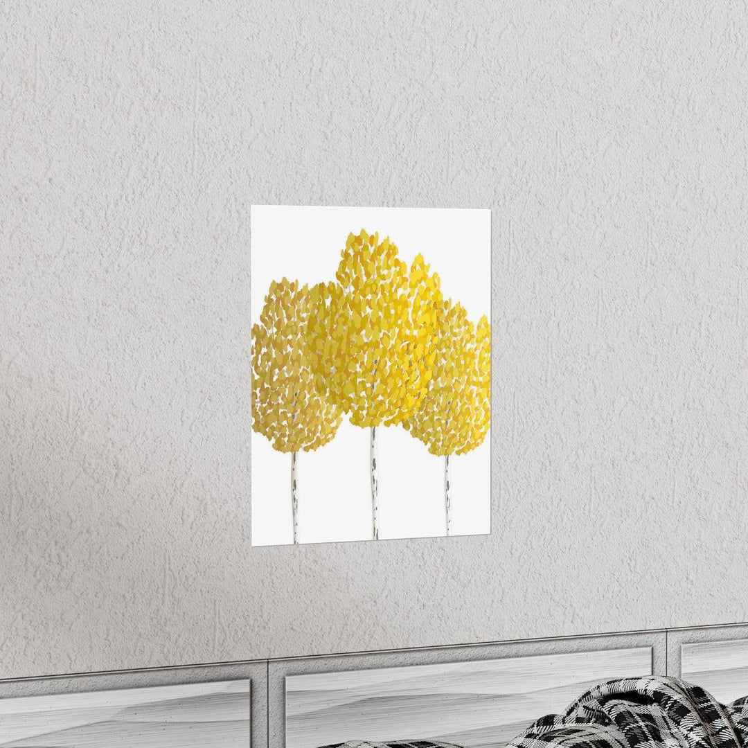 Fall Aspen Print, Poster, Laura Christine Photography & Design, Back to School, Home & Living, Indoor, Matte, Paper, Posters, Valentine's Day promotion, Laura Christine Photography & Design, laurachristinedesign.com