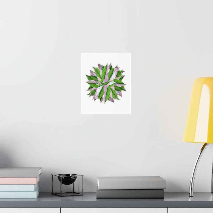 Tricolor Syngonium Print - Botanical Poster on Museum Grade Paper | Archival Ink Unframed