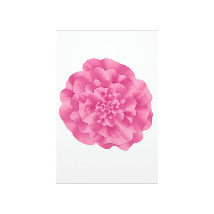 Abstract Peony Flower Print, Poster, Printify, Back to School, Home & Living, Indoor, Matte, Paper, Posters, Valentine's Day promotion, Laura Christine Photography & Design, laurachristinedesign.com