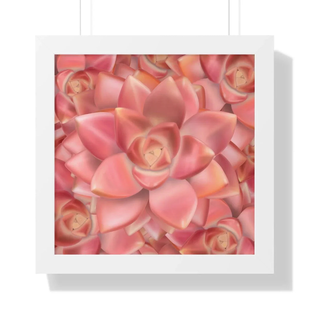 Graptosedum 'California Sunset' Succulent Framed Print, Poster, Laura Christine Photography & Design, Framed, Home & Living, Indoor, Paper, Posters, Laura Christine Photography & Design, laurachristinedesign.com