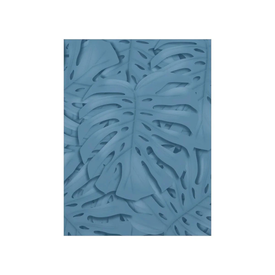 Cerulean Blue Monstera Print, Poster, Laura Christine Photography & Design, Back to School, Home & Living, Indoor, Matte, Paper, Posters, Valentine's Day promotion, Laura Christine Photography & Design, laurachristinedesign.com