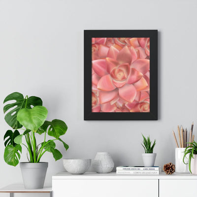 Graptosedum 'California Sunset' Succulent Framed Print, Poster, Laura Christine Photography & Design, Framed, Home & Living, Indoor, Paper, Posters, Laura Christine Photography & Design, laurachristinedesign.com