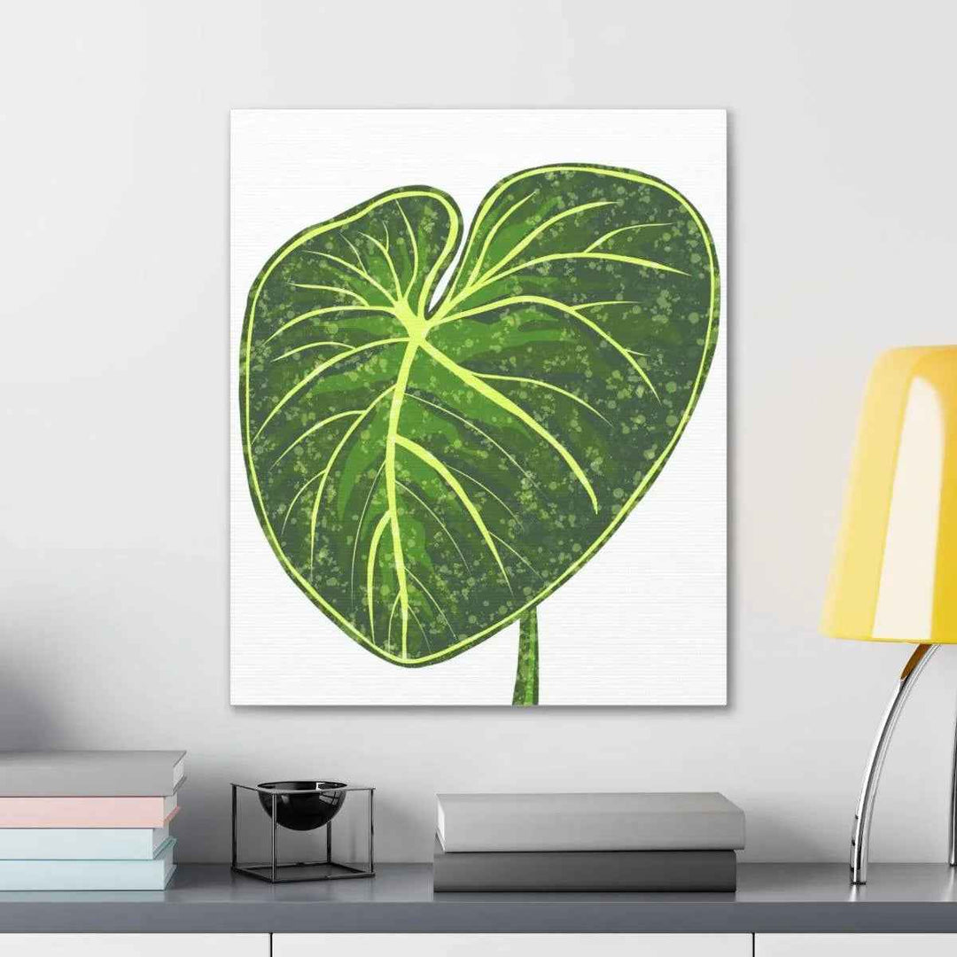 Philodendron Gloriosum Canvas - Stretched Canvas Art Print | Matte Indoor Wall Art