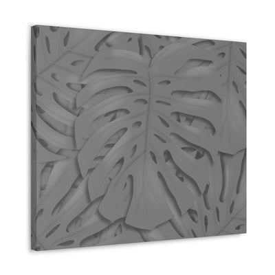 Smokey Monstera Canvas