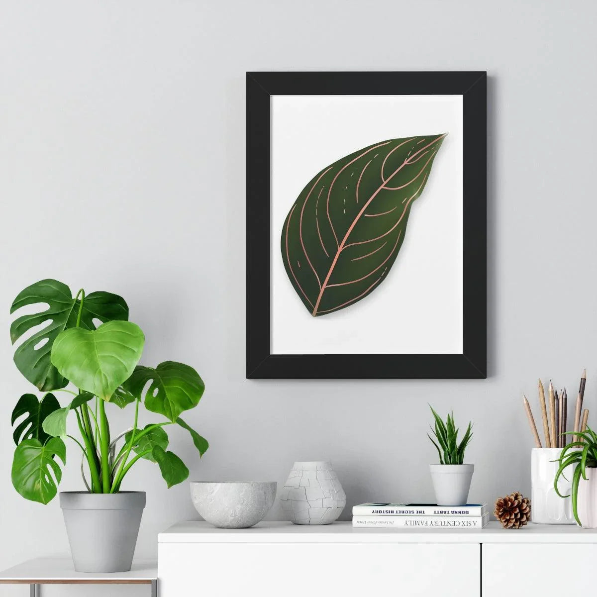 Aglaonema Rotundum Framed Print, Poster, Laura Christine Photography & Design, Framed, Home & Living, Indoor, Paper, Posters, Laura Christine Photography & Design, laurachristinedesign.com