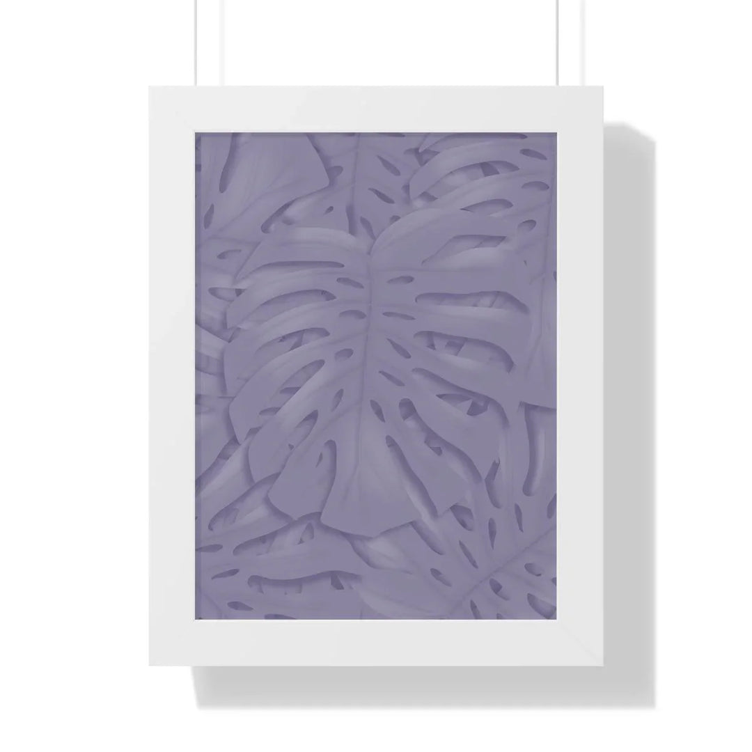 Violet Monstera Framed Print, Poster, Laura Christine Photography & Design, Framed, Home & Living, Indoor, Paper, Posters, Laura Christine Photography & Design, laurachristinedesign.com