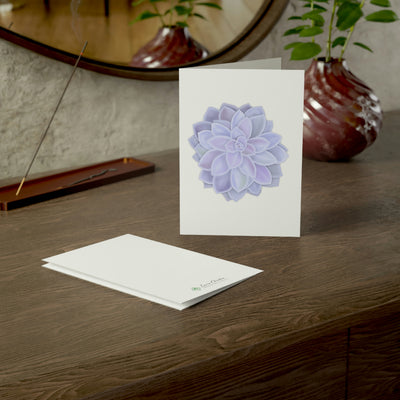 Graptopetalum 'Murasaki'  Succulent Greeting Card