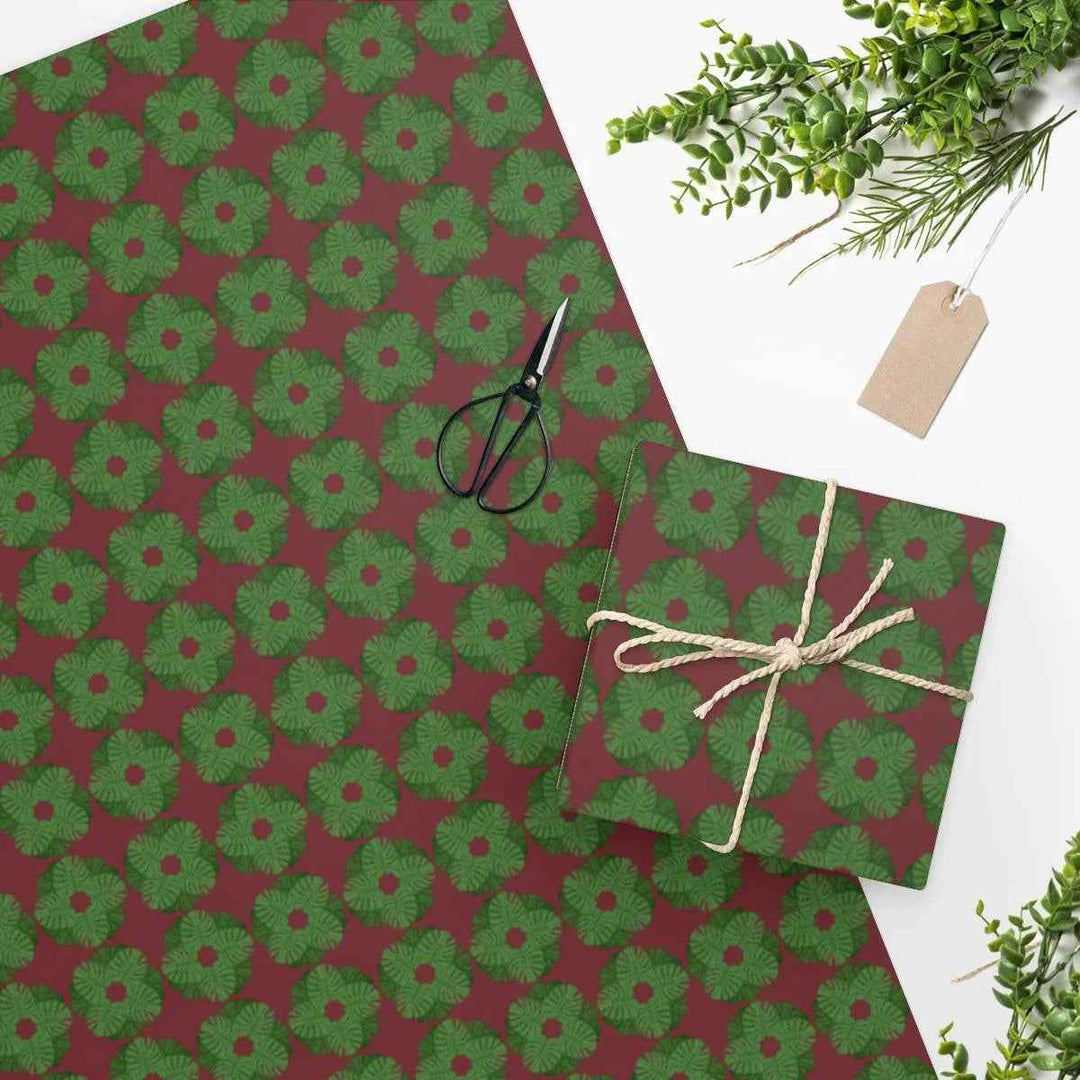 Monstera Deliciosa Wrapping Paper – Premium Gloss Holiday Gift Wrap With Tropical Leaf Design