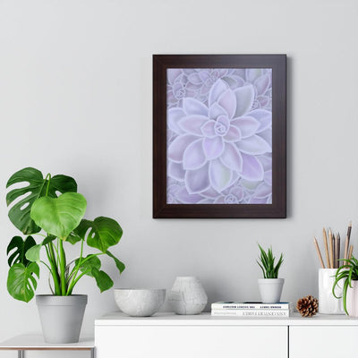 Graptopetalum 'Murasaki' Succulent Framed Print, Poster, Laura Christine Photography & Design, Framed, Home & Living, Indoor, Paper, Posters, Laura Christine Photography & Design, laurachristinedesign.com