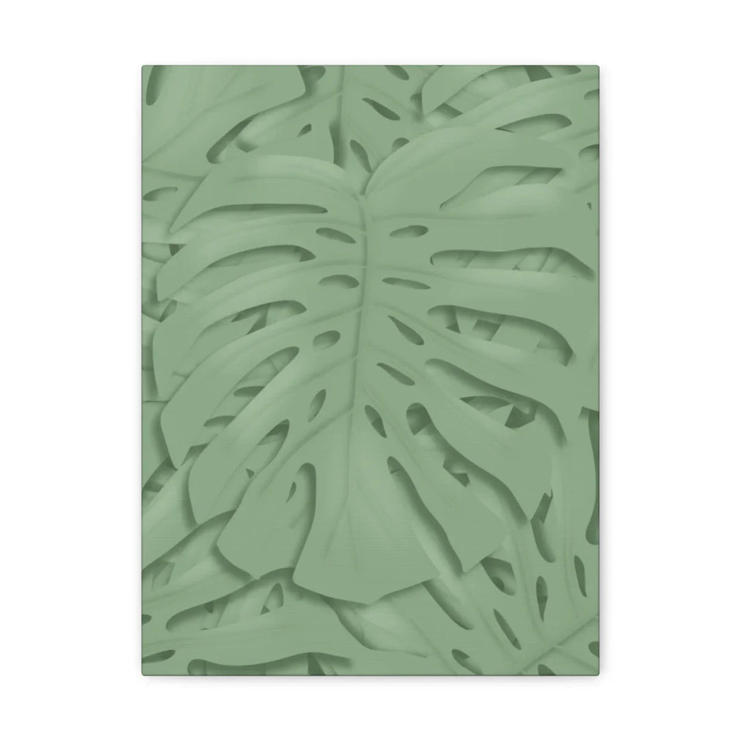 Monstera Canvas Art | Durable Matte Finish Canvas Art Print for Indoor Wall Decor