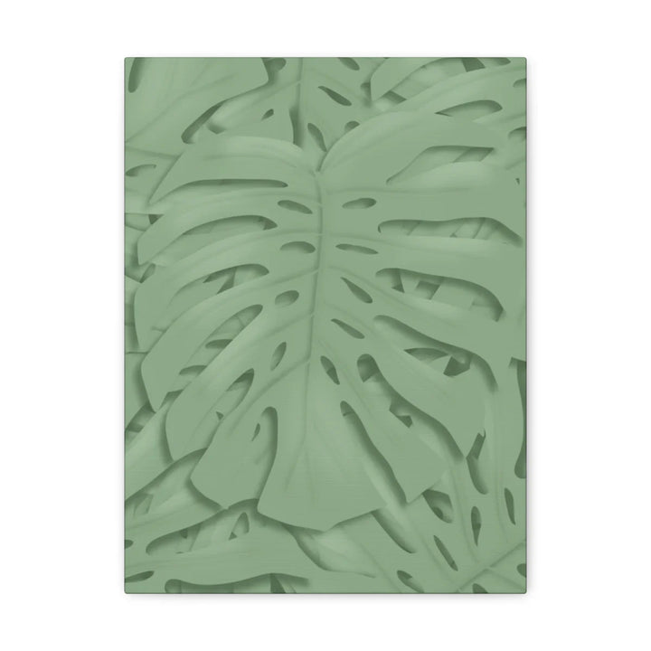 Monstera Canvas Art | Durable Matte Finish Canvas Art Print for Indoor Wall Decor