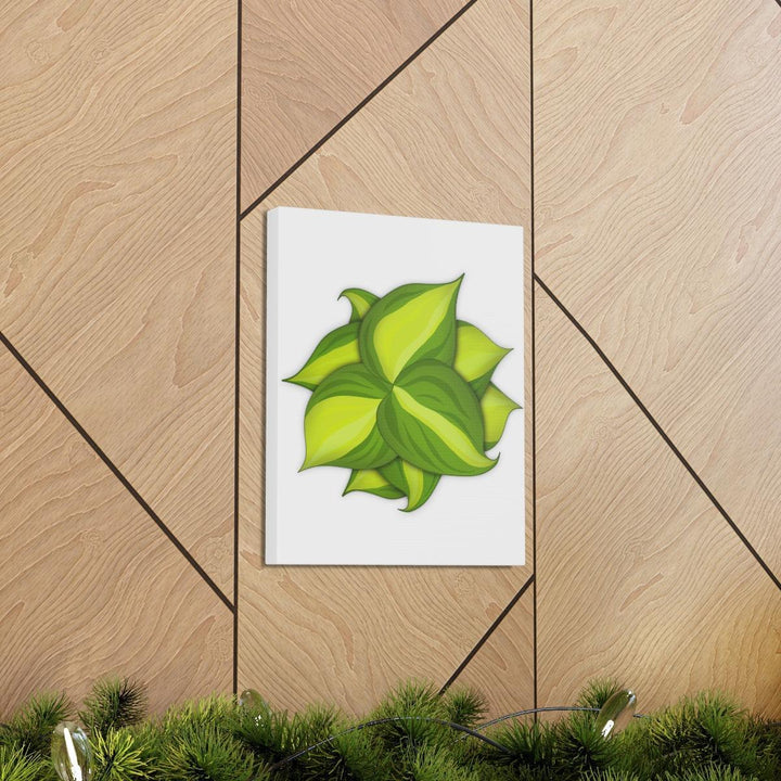 Philodendron Brasil Canvas - Botanical Canvas Art Print With Matte Finish & Durable Hanging - Laura Christine Photography & Design