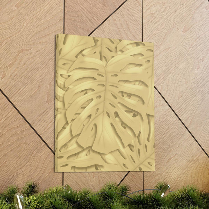 Golden Monstera Canvas, Canvas, Laura Christine Photography & Design, Art & Wall Decor, Canvas, Hanging Hardware, Home & Living, Indoor, Laura Christine Photography & Design, laurachristinedesign.com