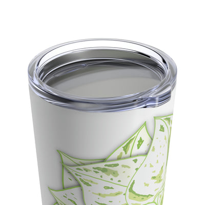 Snow Queen Pothos Tumbler