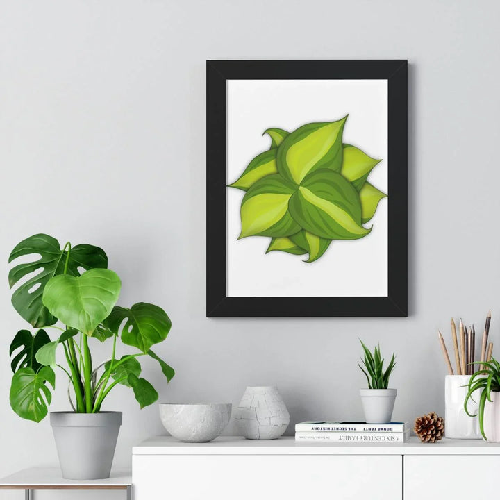 Philodendron Brasil Framed Print, Poster, Laura Christine Photography & Design, Framed, Home & Living, Indoor, Paper, Posters, Laura Christine Photography & Design, laurachristinedesign.com