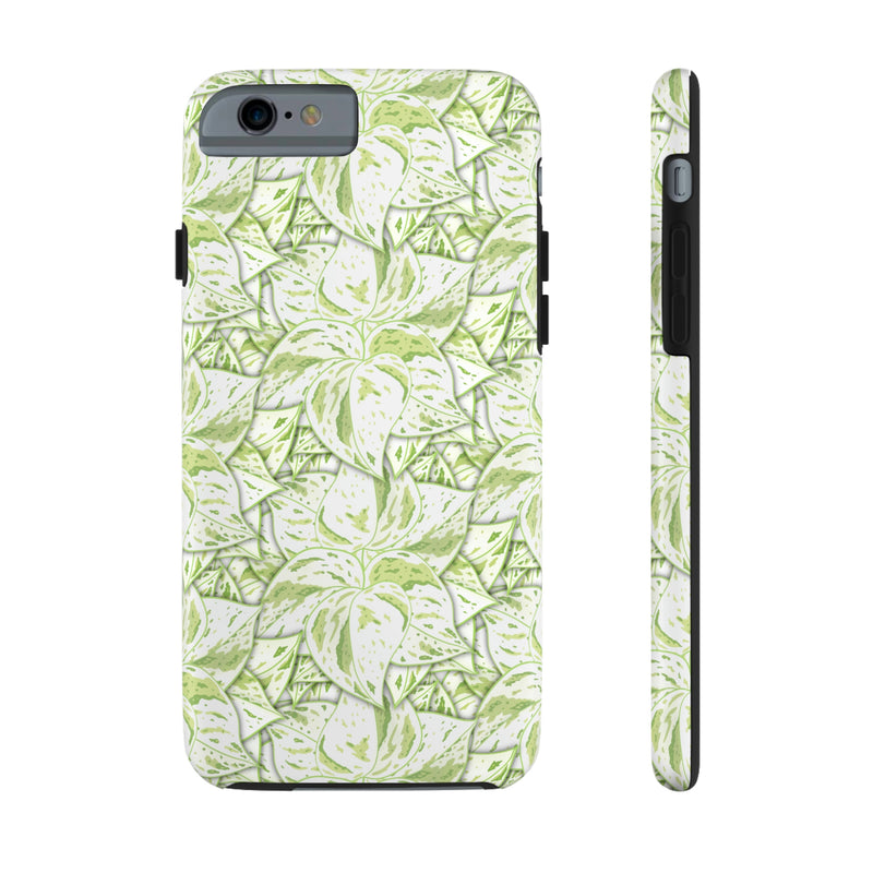 Snow Queen Pothos Phone Case, Phone Case, Printify, Accessories, Glossy, iPhone Cases, Matte, Phone accessory, Phone Cases, Samsung Cases, Laura Christine Photography & Design, laurachristinedesign.com