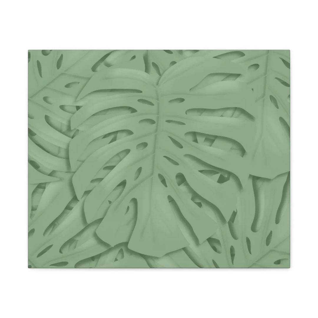 Monstera Canvas Art | Durable Matte Finish Canvas Art Print for Indoor Wall Decor