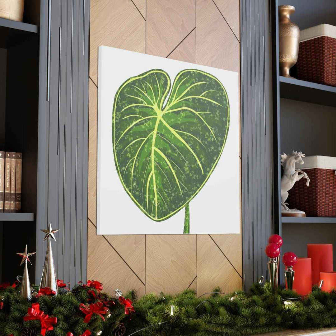 Philodendron Gloriosum Canvas - Stretched Canvas Art Print | Matte Indoor Wall Art