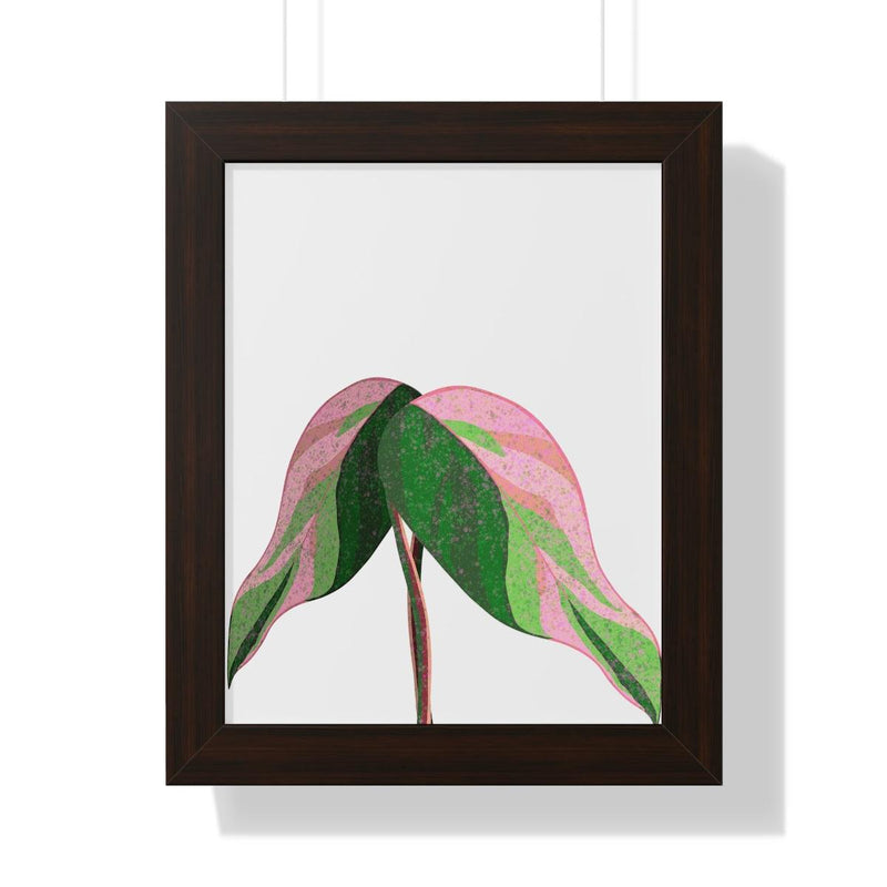 Pink Princess Philodendron Framed Print, Poster, Laura Christine Photography & Design, Framed, Home & Living, Indoor, Paper, Posters, Laura Christine Photography & Design, laurachristinedesign.com