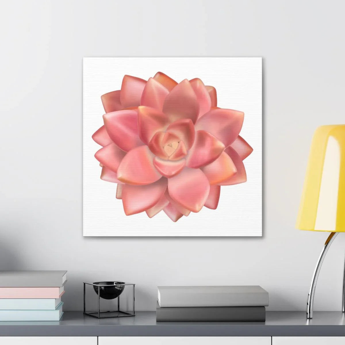 Graptosedum 'California Sunset' Succulent Canvas, Canvas, Laura Christine Photography & Design, Art & Wall Decor, Canvas, Hanging Hardware, Home & Living, Indoor, Laura Christine Photography & Design, laurachristinedesign.com