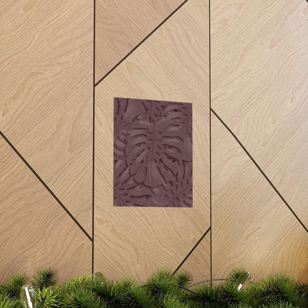 Merlot Monstera Print, Poster, Laura Christine Photography & Design, Back to School, Home & Living, Indoor, Matte, Paper, Posters, Valentine's Day promotion, Laura Christine Photography & Design, laurachristinedesign.com