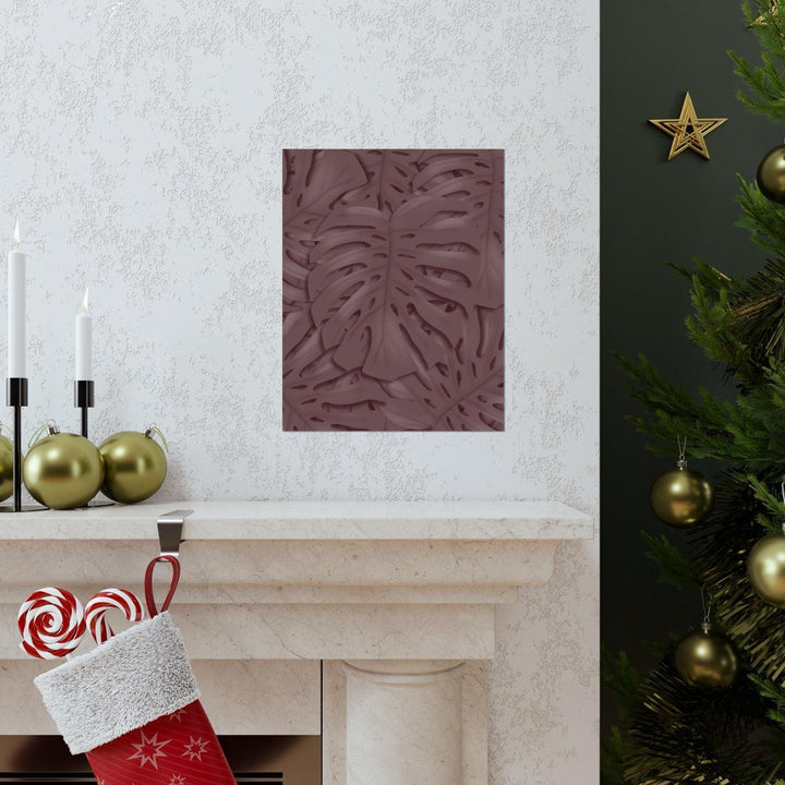 Merlot Monstera Print, Poster, Laura Christine Photography & Design, Back to School, Home & Living, Indoor, Matte, Paper, Posters, Valentine's Day promotion, Laura Christine Photography & Design, laurachristinedesign.com