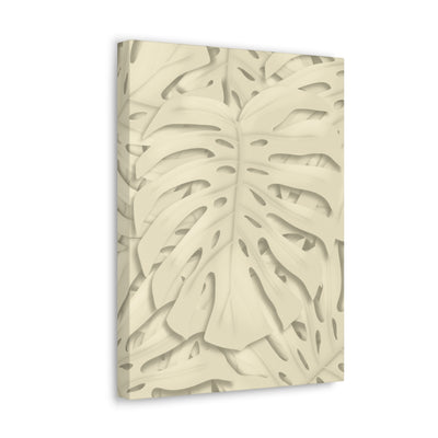 Lona Monstera Beige Suave