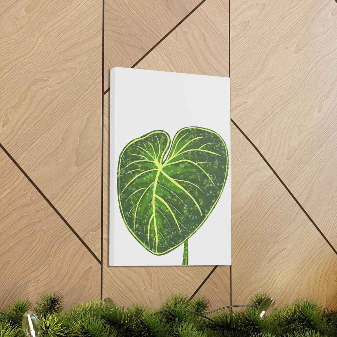 Philodendron Gloriosum Canvas - Stretched Canvas Art Print | Matte Indoor Wall Art
