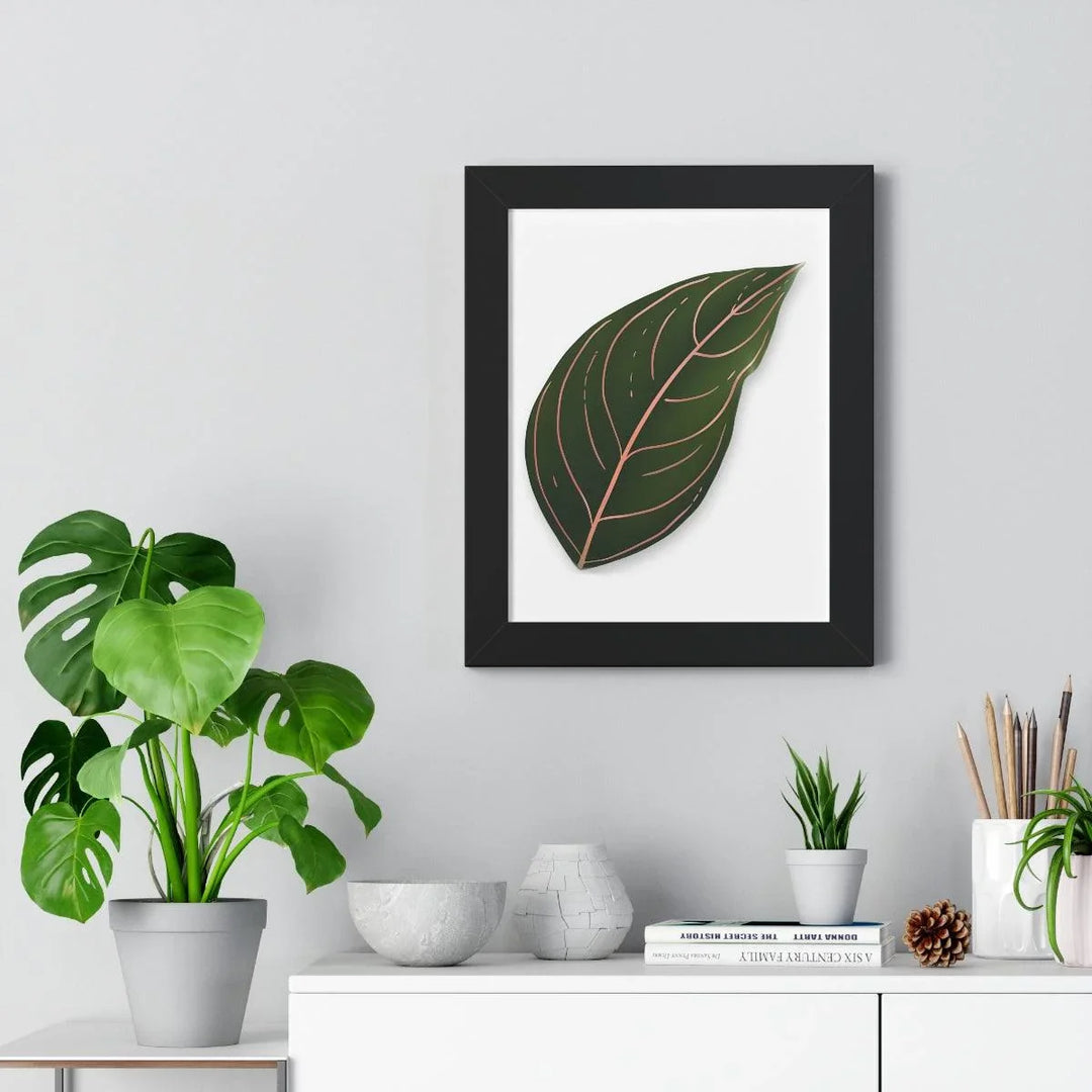 Aglaonema Rotundum Framed Print, Poster, Laura Christine Photography & Design, Framed, Home & Living, Indoor, Paper, Posters, Laura Christine Photography & Design, laurachristinedesign.com