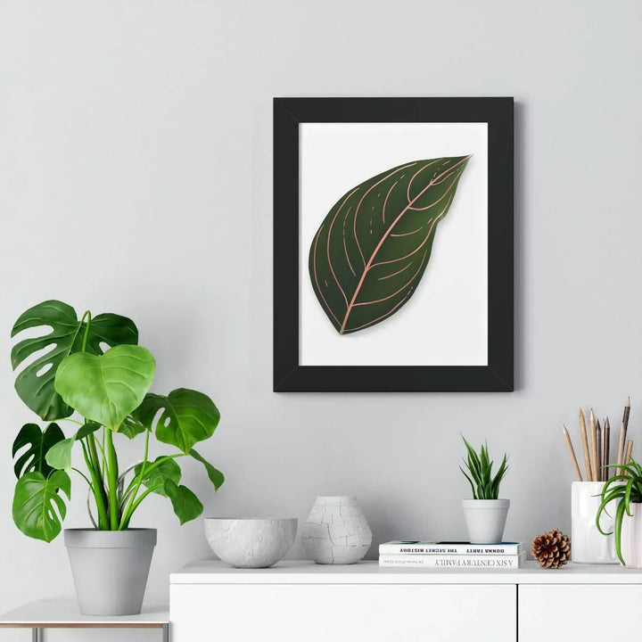 Aglaonema Rotundum Framed Print, Poster, Laura Christine Photography & Design, Framed, Home & Living, Indoor, Paper, Posters, Laura Christine Photography & Design, laurachristinedesign.com
