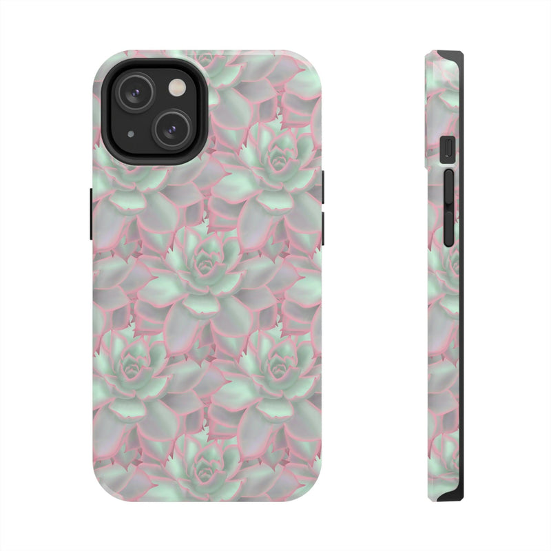 Echeveria Violet Queen Succulent Phone Case, Phone Case, Printify, Accessories, Glossy, iPhone Cases, Matte, Phone accessory, Phone Cases, Samsung Cases, Laura Christine Photography & Design, laurachristinedesign.com