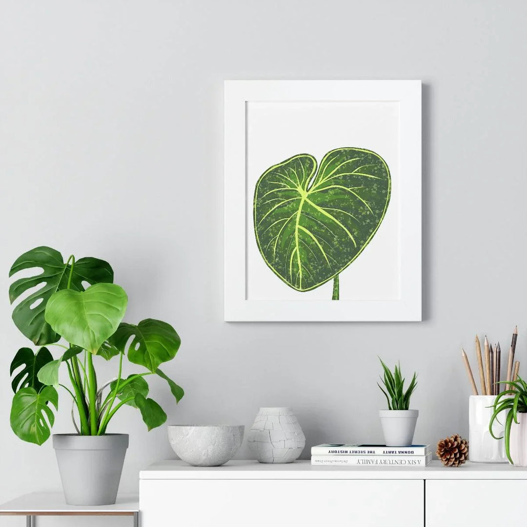 Philodendron Gloriosum Framed Print, Poster, Laura Christine Photography & Design, Framed, Home & Living, Indoor, Paper, Posters, Laura Christine Photography & Design, laurachristinedesign.com