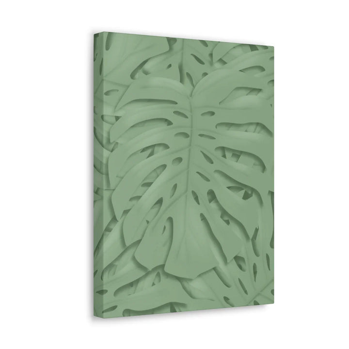Monstera Canvas Art | Durable Matte Finish Canvas Art Print for Indoor Wall Decor
