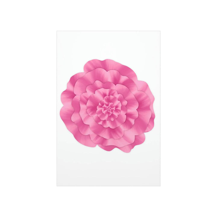 Abstract Peony Flower Print, Poster, Printify, Back to School, Home & Living, Indoor, Matte, Paper, Posters, Valentine's Day promotion, Laura Christine Photography & Design, laurachristinedesign.com