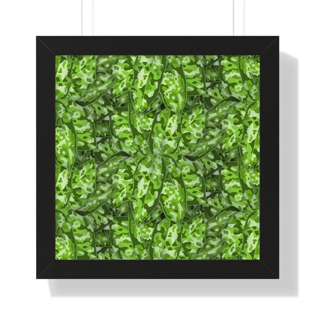 Aglaonema Pictum Tricolor Framed Print, Poster, Laura Christine Photography & Design, Framed, Home & Living, Indoor, Paper, Posters, Laura Christine Photography & Design, laurachristinedesign.com