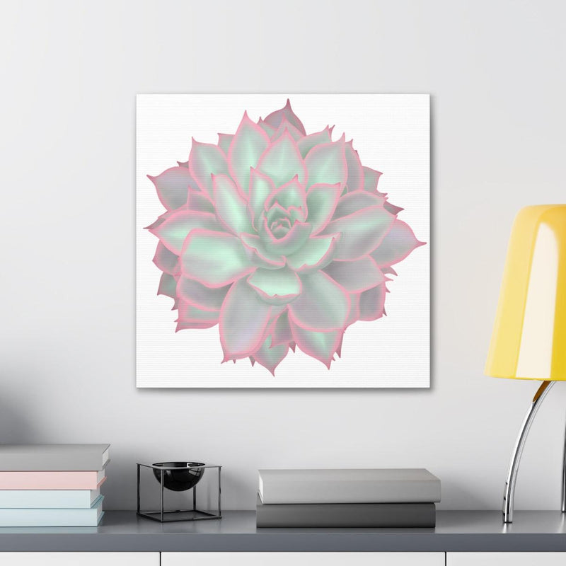 Echeveria Violet Queen Succulent Canvas, Canvas, Laura Christine Photography & Design, Art & Wall Decor, Canvas, Hanging Hardware, Home & Living, Indoor, Laura Christine Photography & Design, laurachristinedesign.com