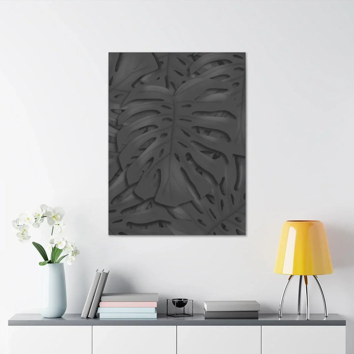 Charcoal Monstera Canvas, Canvas, Laura Christine Photography & Design, Art & Wall Decor, Canvas, Hanging Hardware, Home & Living, Indoor, Laura Christine Photography & Design, laurachristinedesign.com