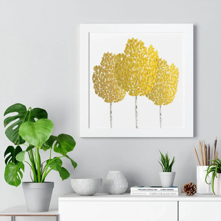 Fall Aspen Framed Print, Poster, Laura Christine Photography & Design, Framed, Home & Living, Indoor, Paper, Posters, Laura Christine Photography & Design, laurachristinedesign.com