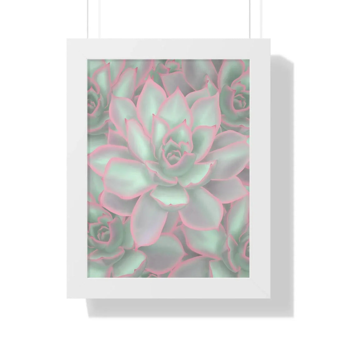 Echeveria Violet Queen Succulent Framed Print, Poster, Laura Christine Photography & Design, Framed, Home & Living, Indoor, Paper, Posters, Laura Christine Photography & Design, laurachristinedesign.com