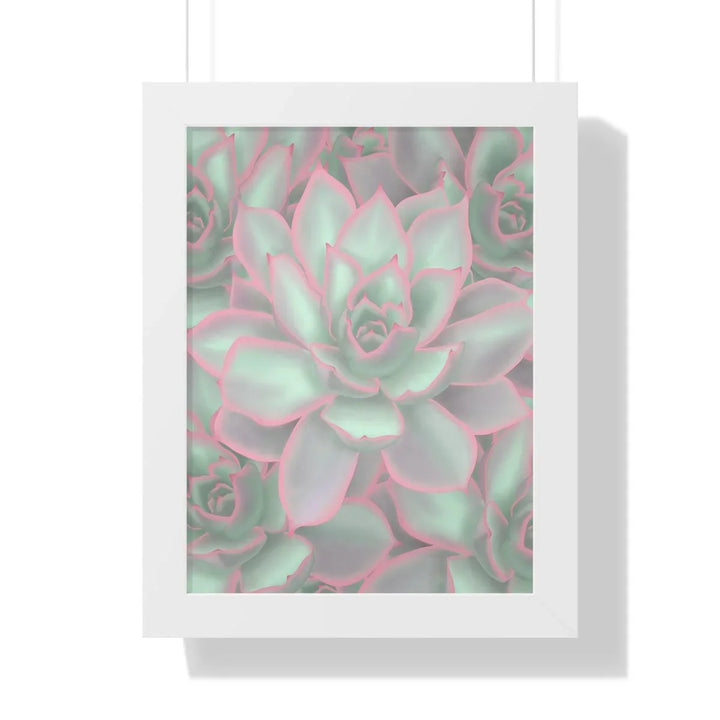 Echeveria Violet Queen Succulent Framed Print, Poster, Laura Christine Photography & Design, Framed, Home & Living, Indoor, Paper, Posters, Laura Christine Photography & Design, laurachristinedesign.com