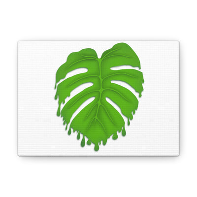 Melting Monstera Canvas