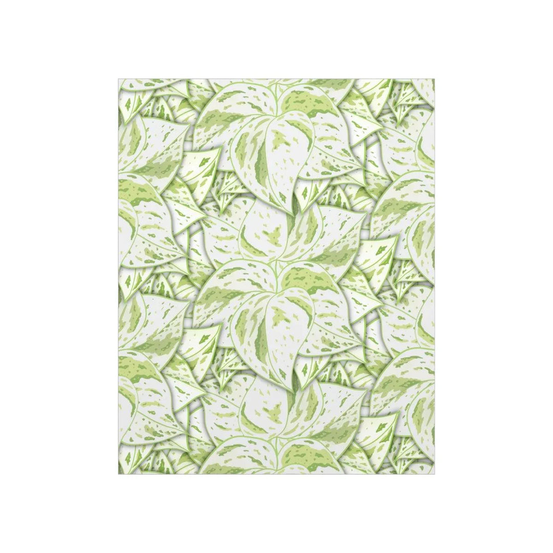 Snow Queen Pothos Print, Poster, Laura Christine Photography & Design, Back to School, Home & Living, Indoor, Matte, Paper, Posters, Valentine's Day promotion, Laura Christine Photography & Design, laurachristinedesign.com