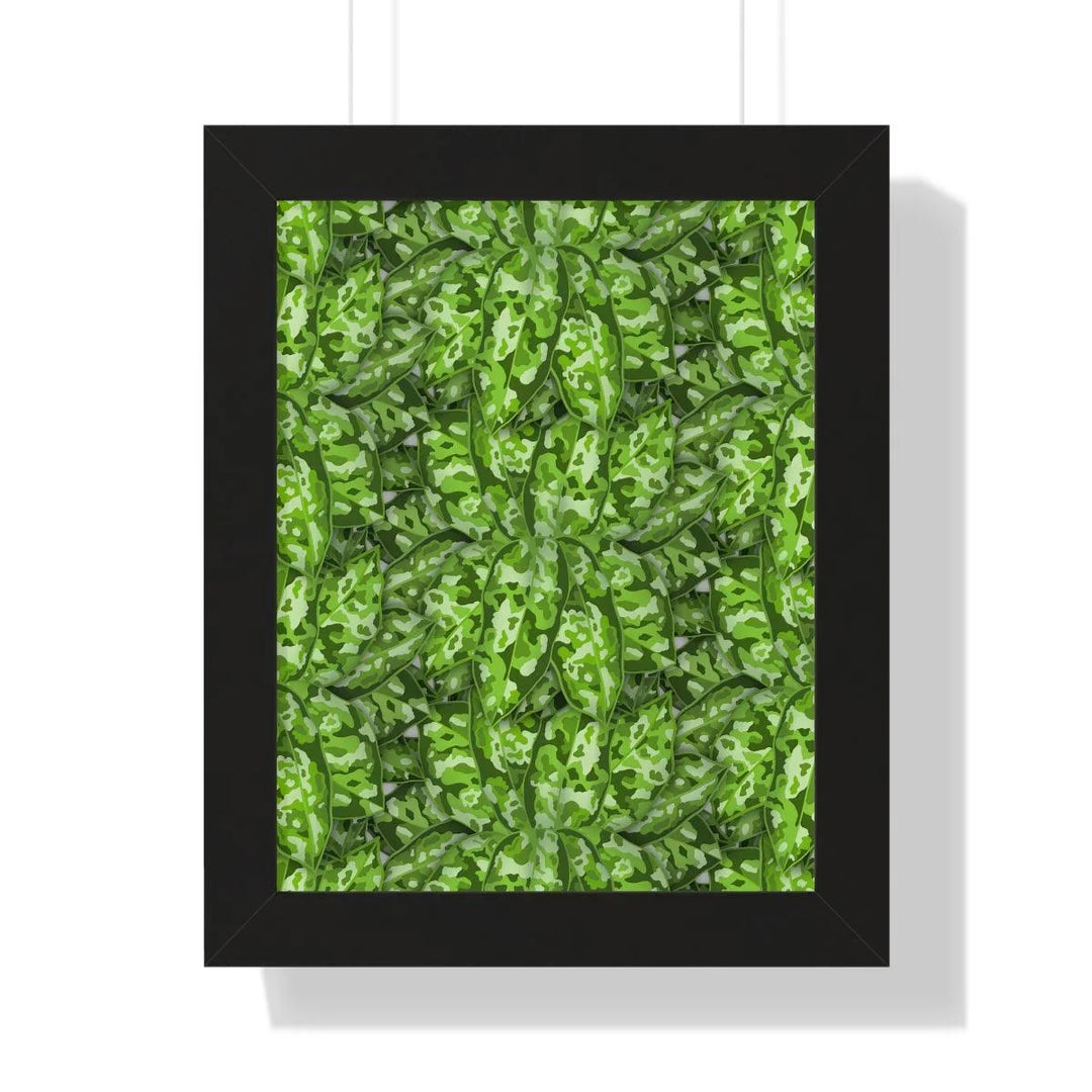 Aglaonema Pictum Tricolor Framed Print, Poster, Laura Christine Photography & Design, Framed, Home & Living, Indoor, Paper, Posters, Laura Christine Photography & Design, laurachristinedesign.com