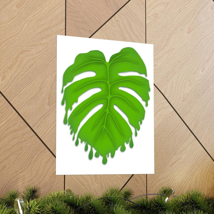 Melting Monstera Print, Poster, Laura Christine Photography & Design, Back to School, Home & Living, Indoor, Matte, Paper, Posters, Valentine's Day promotion, Laura Christine Photography & Design, laurachristinedesign.com