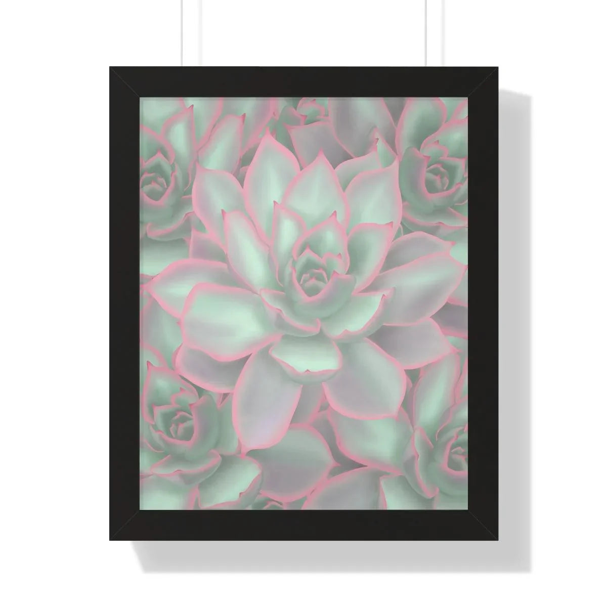 Echeveria Violet Queen Succulent Framed Print, Poster, Laura Christine Photography & Design, Framed, Home & Living, Indoor, Paper, Posters, Laura Christine Photography & Design, laurachristinedesign.com