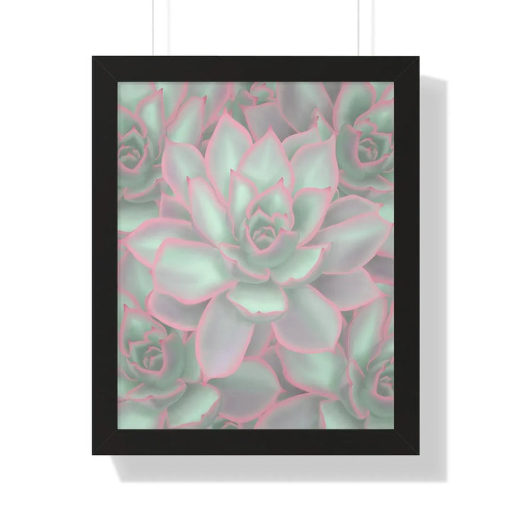 Echeveria Violet Queen Succulent Framed Print, Poster, Laura Christine Photography & Design, Framed, Home & Living, Indoor, Paper, Posters, Laura Christine Photography & Design, laurachristinedesign.com