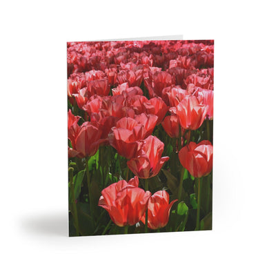 Pink Impression Tulip Photo Greeting Card - Vertical, Paper products, Printify, Greeting Card, Holiday Picks, Home & Living, Paper, Postcard, Postcards, Laura Christine Photography & Design, laurachristinedesign.com